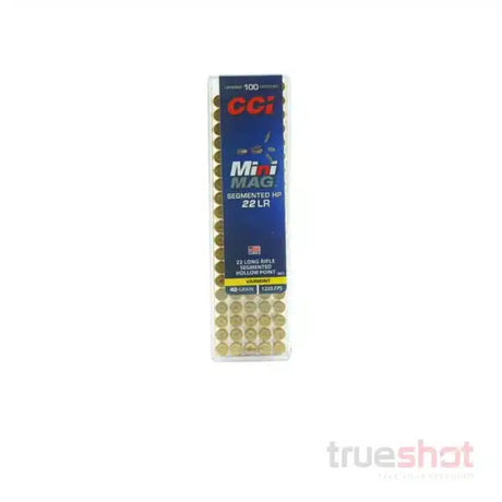 CCI - Mini-Mag - 22 Long Rifle - 40 Grain - Segmented HP