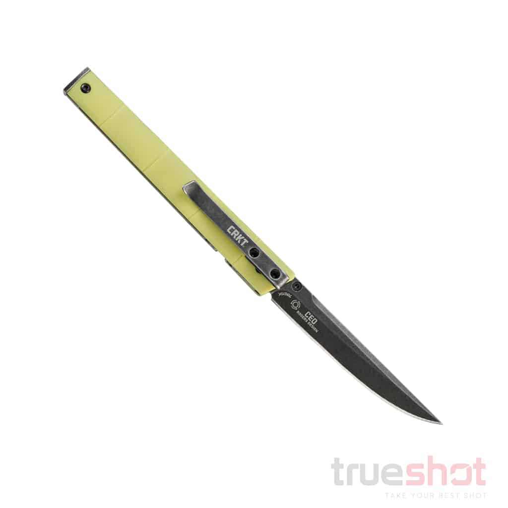 CRKT - CEO Bamboo - Yellow - GRN - 8Cr13MoV - 3.10"