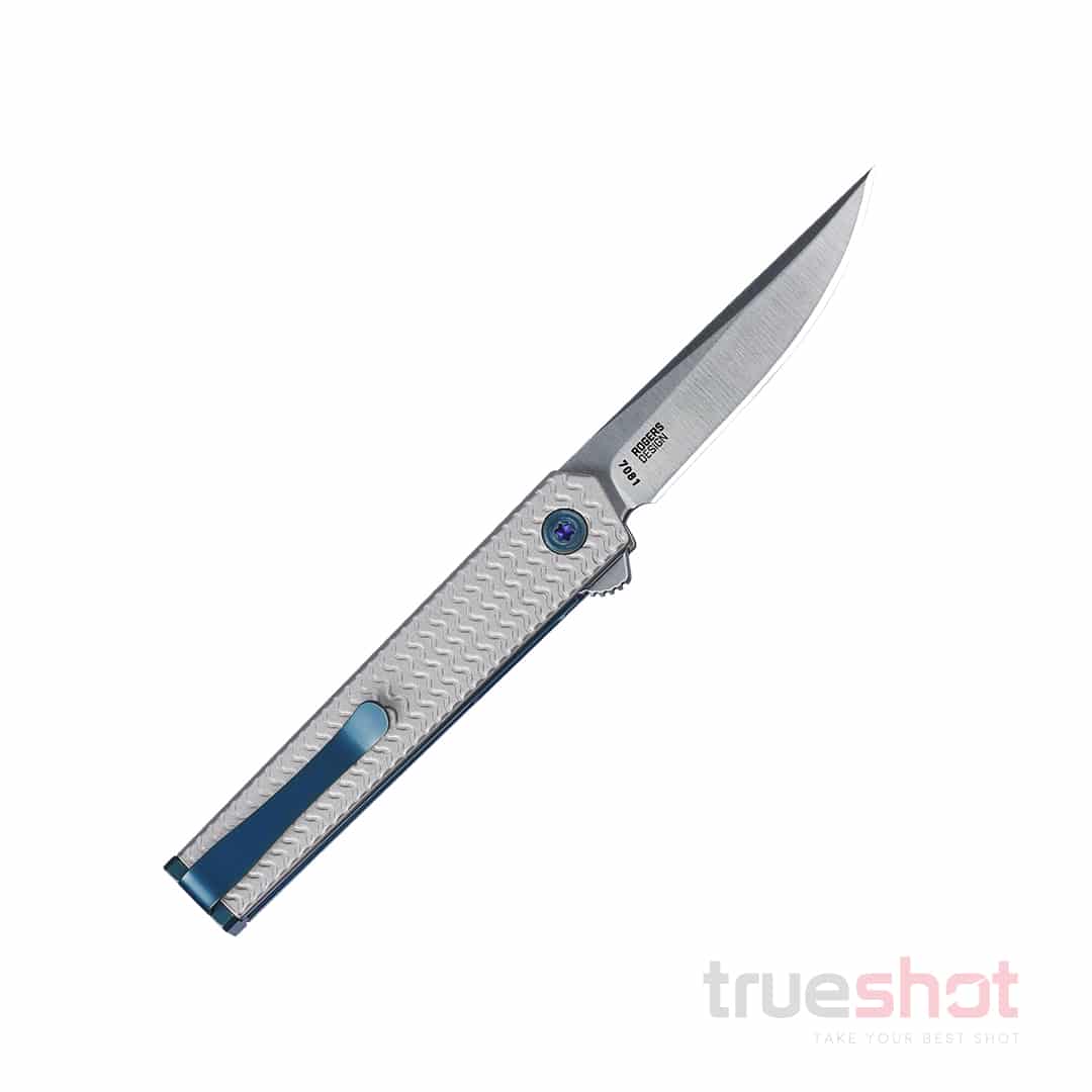 CRKT - CEO Microflipper - Gray - Aluminum - Sandvik 12C27 - 2.36"