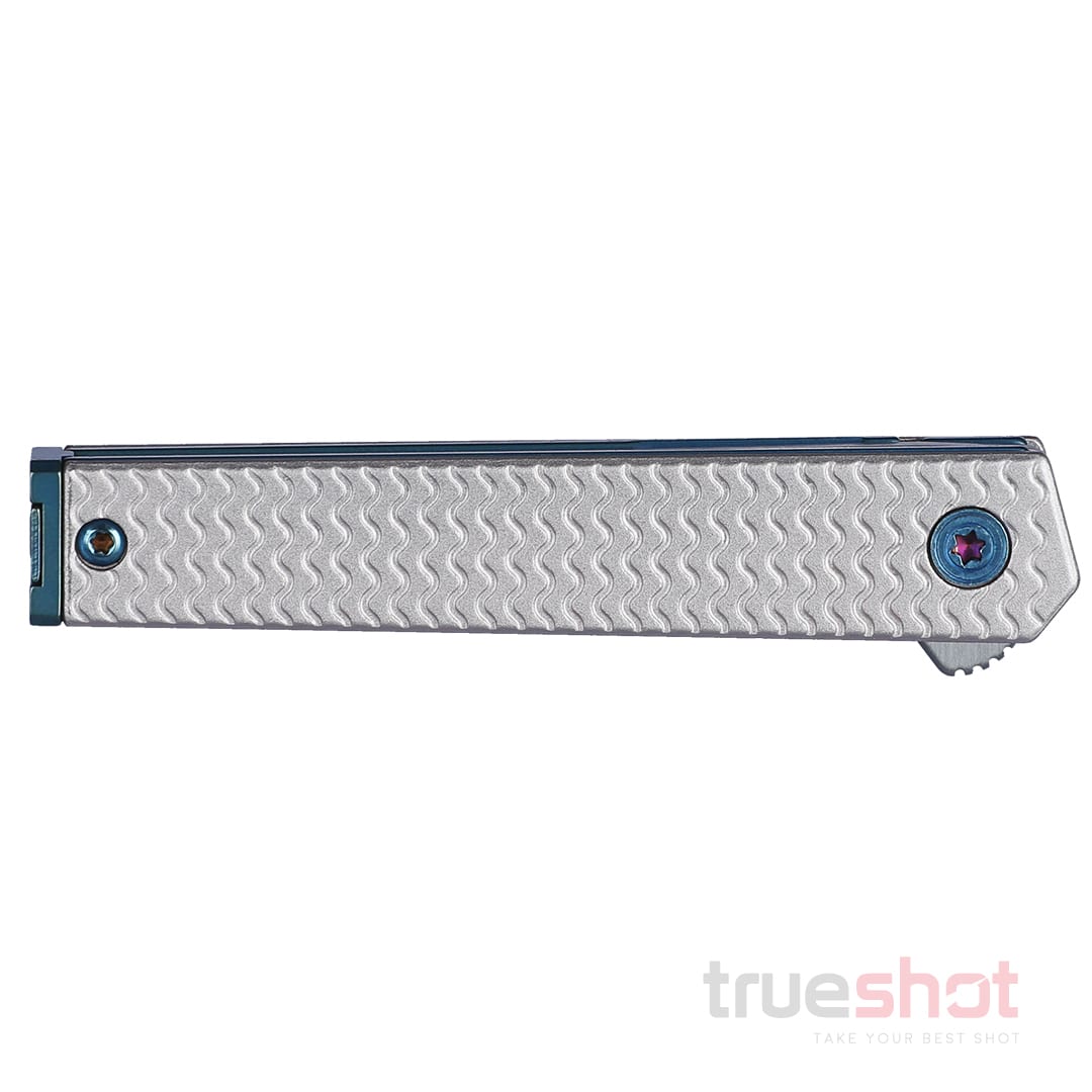 CRKT - CEO Microflipper - Gray - Aluminum - Sandvik 12C27 - 2.36"