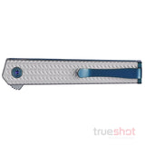 CRKT - CEO Microflipper - Gray - Aluminum - Sandvik 12C27 - 2.36"