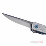 CRKT - CEO Microflipper - Gray - Aluminum - Sandvik 12C27 - 2.36"