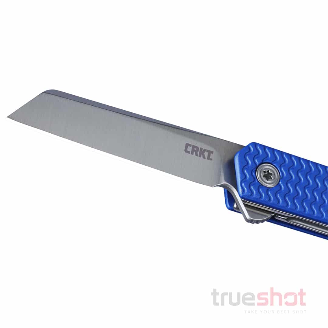 CRKT - CEO Microflipper - Blue - Aluminum - Sandvik 12C27 - 2.36"