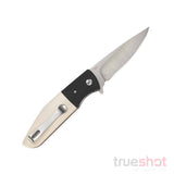 CRKT - Curfew - White - Polymer/Aluminum - 8Cr13Mov - 3.125"