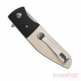 CRKT - Curfew - White - Polymer/Aluminum - 8Cr13Mov - 3.125"