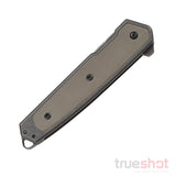 CRKT - Cinco - Brown - G-10 - D2 - 2.875"