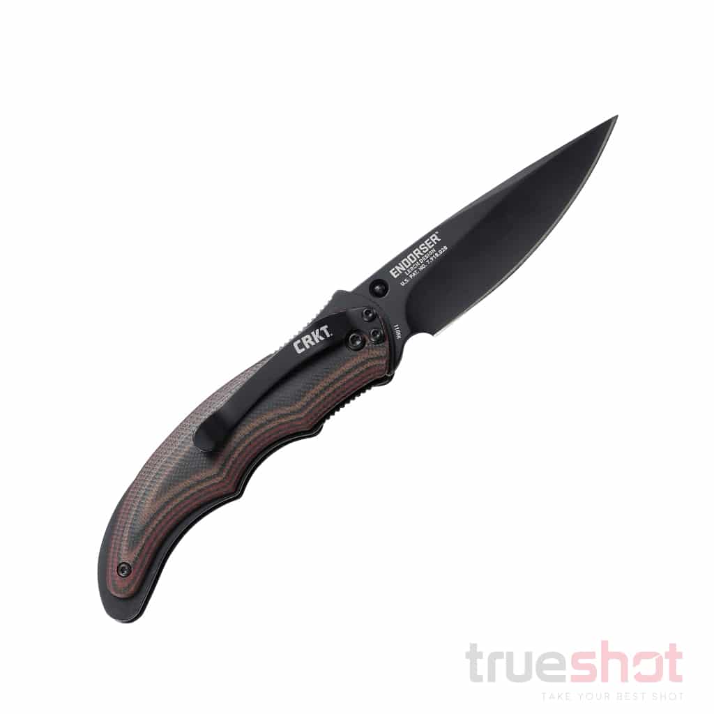 CRKT - Endorser - Black/Brown - G-10 - Stainless Steel - 3.18"
