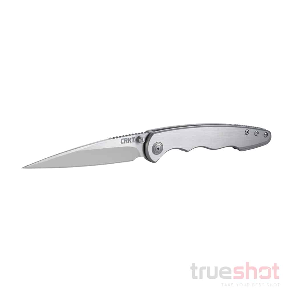 CRKT - Flat Out - Gray - Steel - 8Cr13MoV - 3.57"