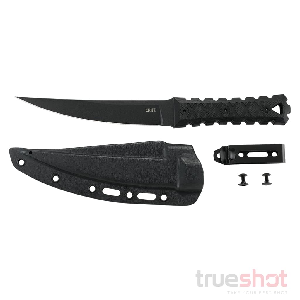 CRKT - HZ6 - Black - G-10 - SK-5 - 6.50"