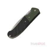 CRKT - Ignitor - Black/Green - G-10 - Stainless Steel - 3.38"