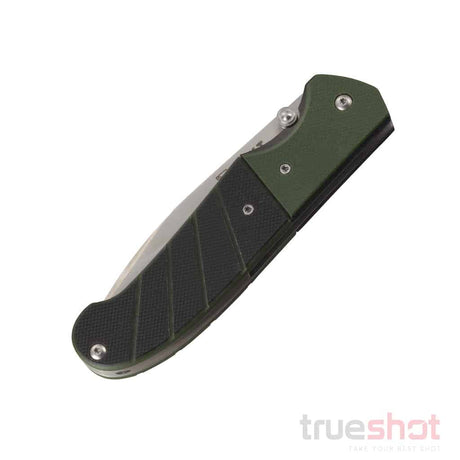 CRKT - Ignitor - Black/Green - G-10 - Stainless Steel - 3.38"