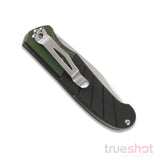 CRKT - Ignitor - Black/Green - G-10 - Stainless Steel - 3.38"