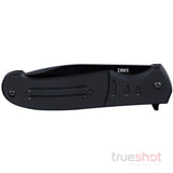 CRKT - Ignitor Serrated - Black - G-10 - 8Cr13MoV - 3.48"