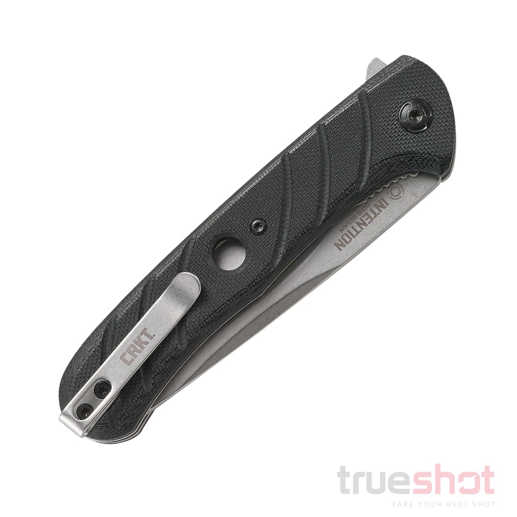 CRKT - Intention - Black - G-10 - 8Cr13MoV - 3.50"