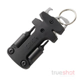 CRKT - Knife Maintenance Tool Key Chain - Black - GRN - 2.7"