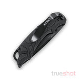 CRKT - Lerch Moxie - Black - Polymer/Rubber - Stainless Steel - 3.29"