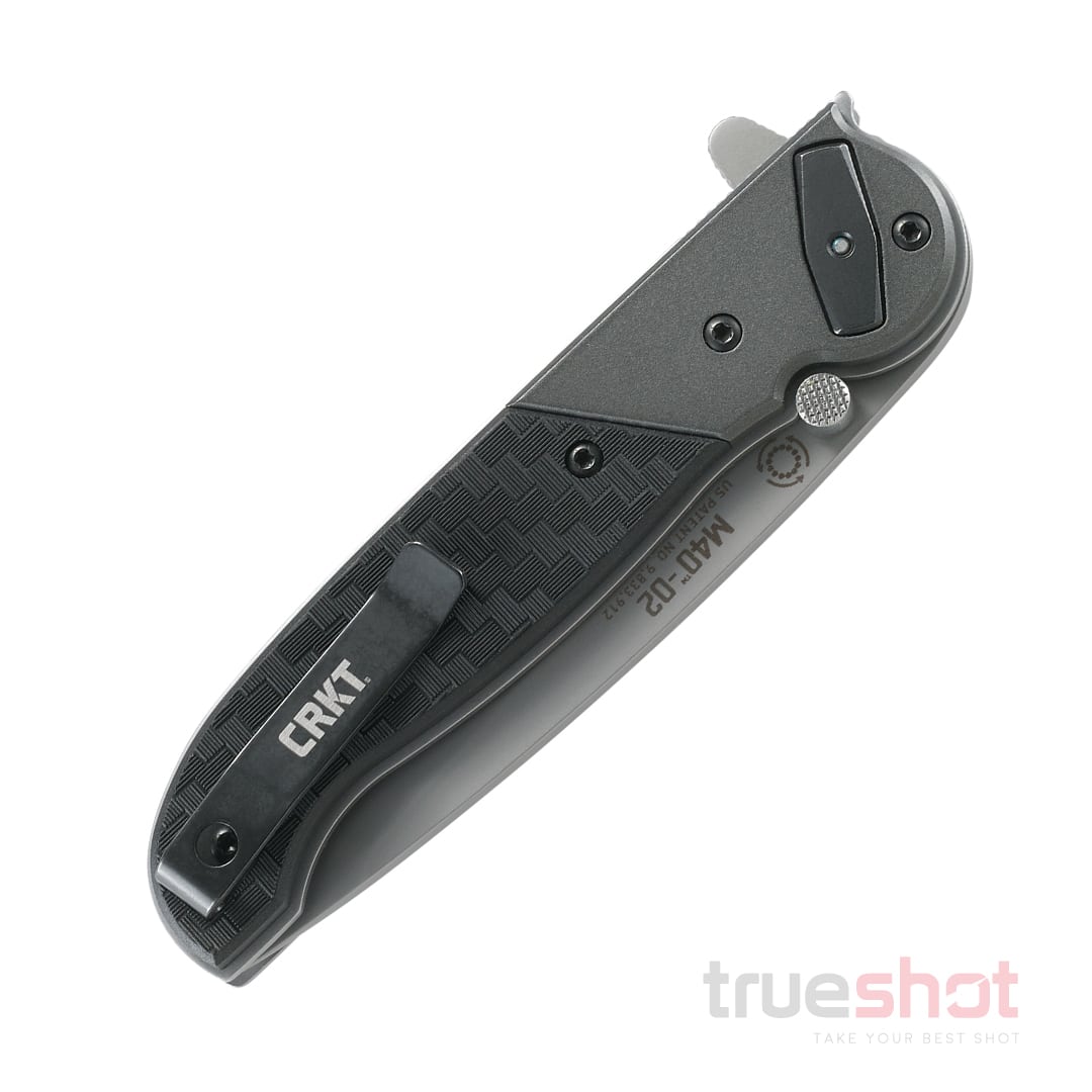 CRKT - M40-02 Tanto Dead Bolt Lock - Black - GRN - 4116 - 3.00"