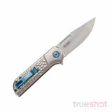 CRKT - Mah Lanny - Gray - Steel - 8Cr13MoV - 3.18"