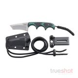 CRKT Folts Minimalist Tanto Green, G-10 Stainless Steel