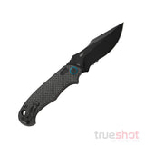CRKT - PSD Serrated - Black G-10/Carbon Fiber - 4116 - 3.63"