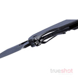 CRKT - Pilar Large Frame Lock Flipper - Gray - Stainless Steel - 8Cr13MoV - 2.67"