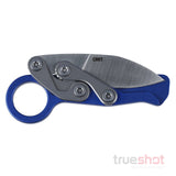 CRKT - Provoke EDC - Kniematic Morphing Karambit - Blue - Aluminum - D2 - 2.56"