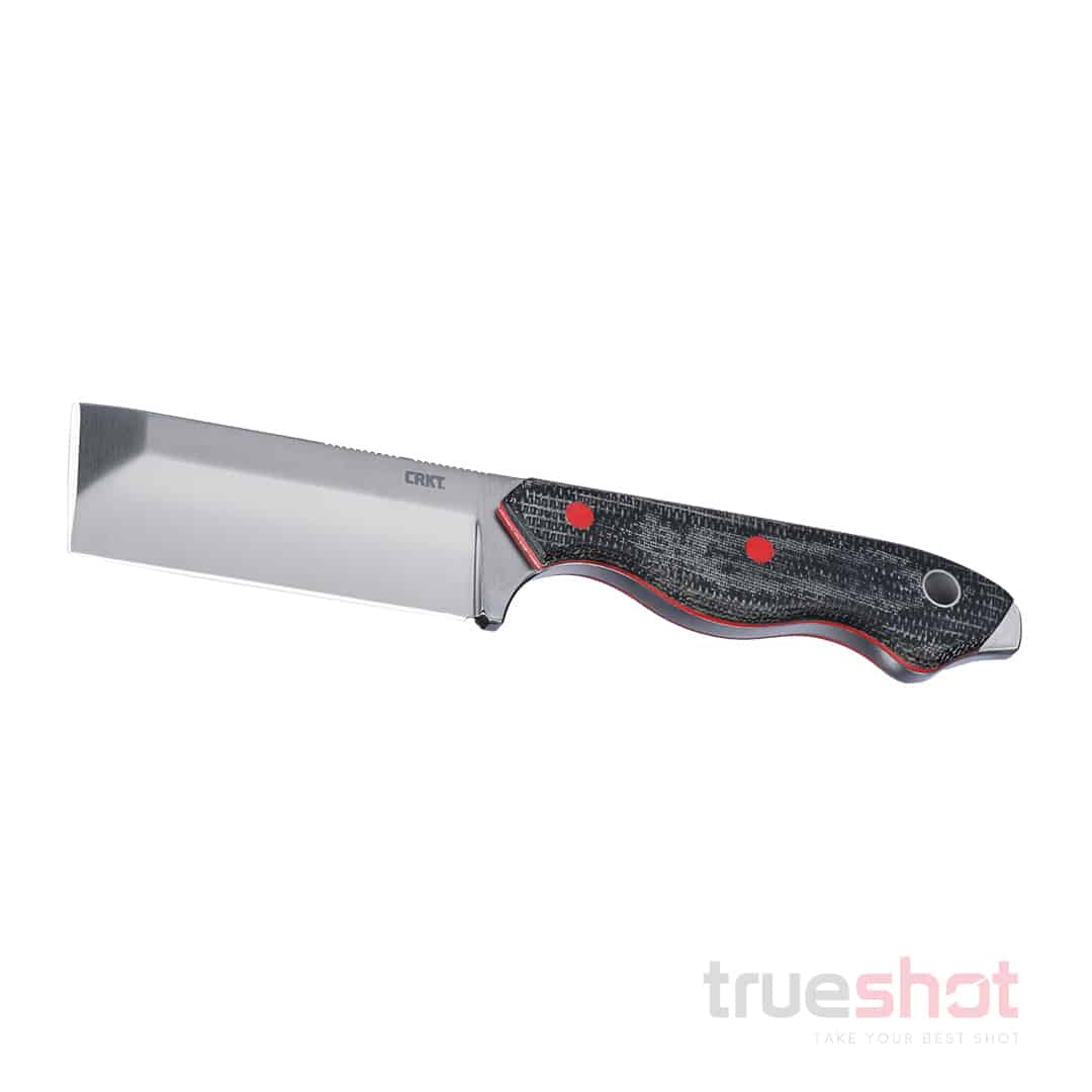 CRKT - Razel - Black/Red - Resin Fiber - D2 - 2.97"