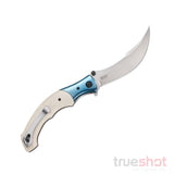 CRKT  - Ritual - White - Micarta - Sandvik 12C27 - 4.50"