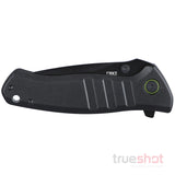 CRKT - Schwarz Dextro - Black - Aluminum - D2 - 3.18"