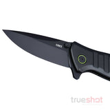 CRKT - Schwarz Dextro - Black - Aluminum - D2 - 3.18"