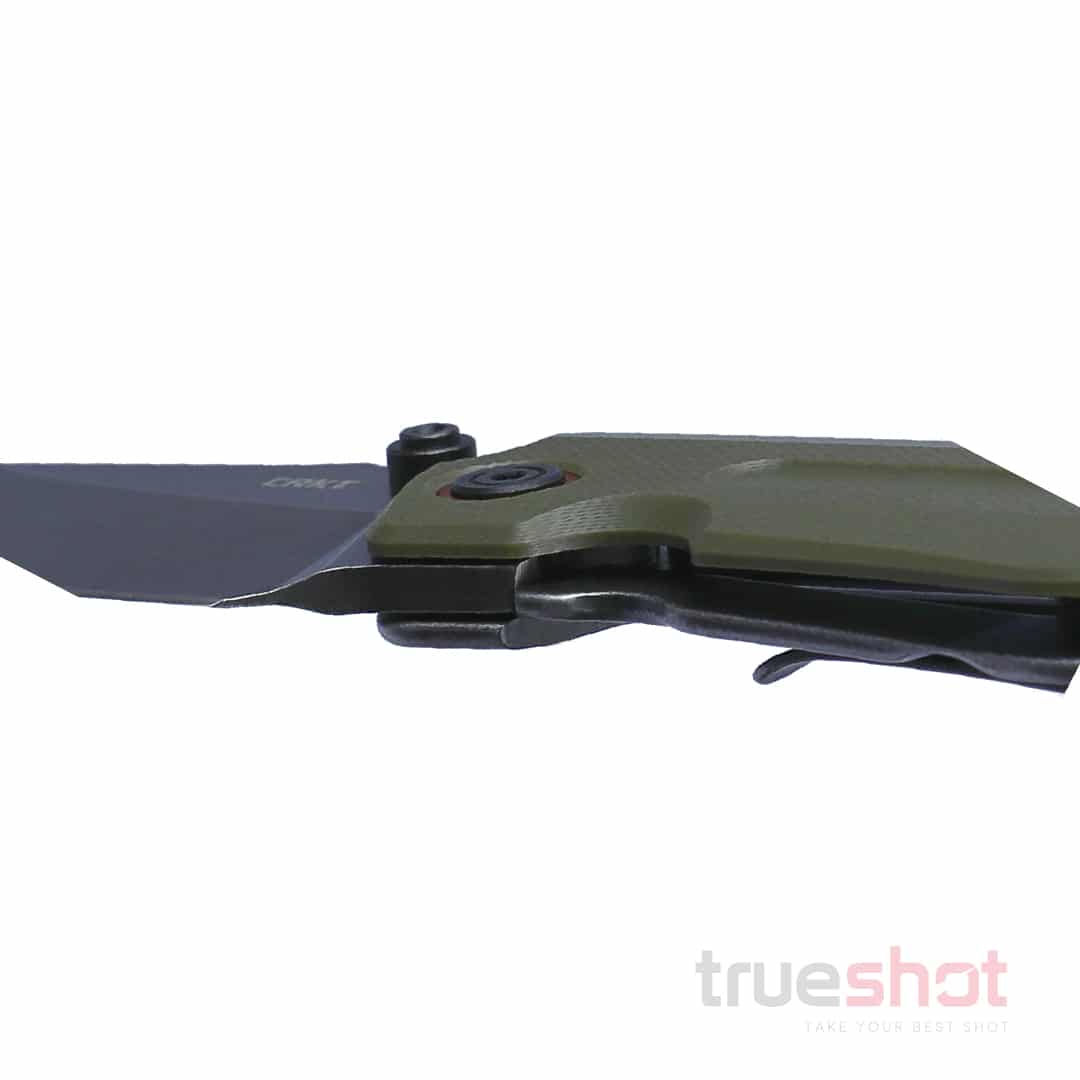 CRKT - Schwarz Overland Compact - OD Green- G-10 - D2 - 2.24"