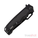 CRKT - Septimo - Black - Aluminum - 8Cr13MoV - 3.625"