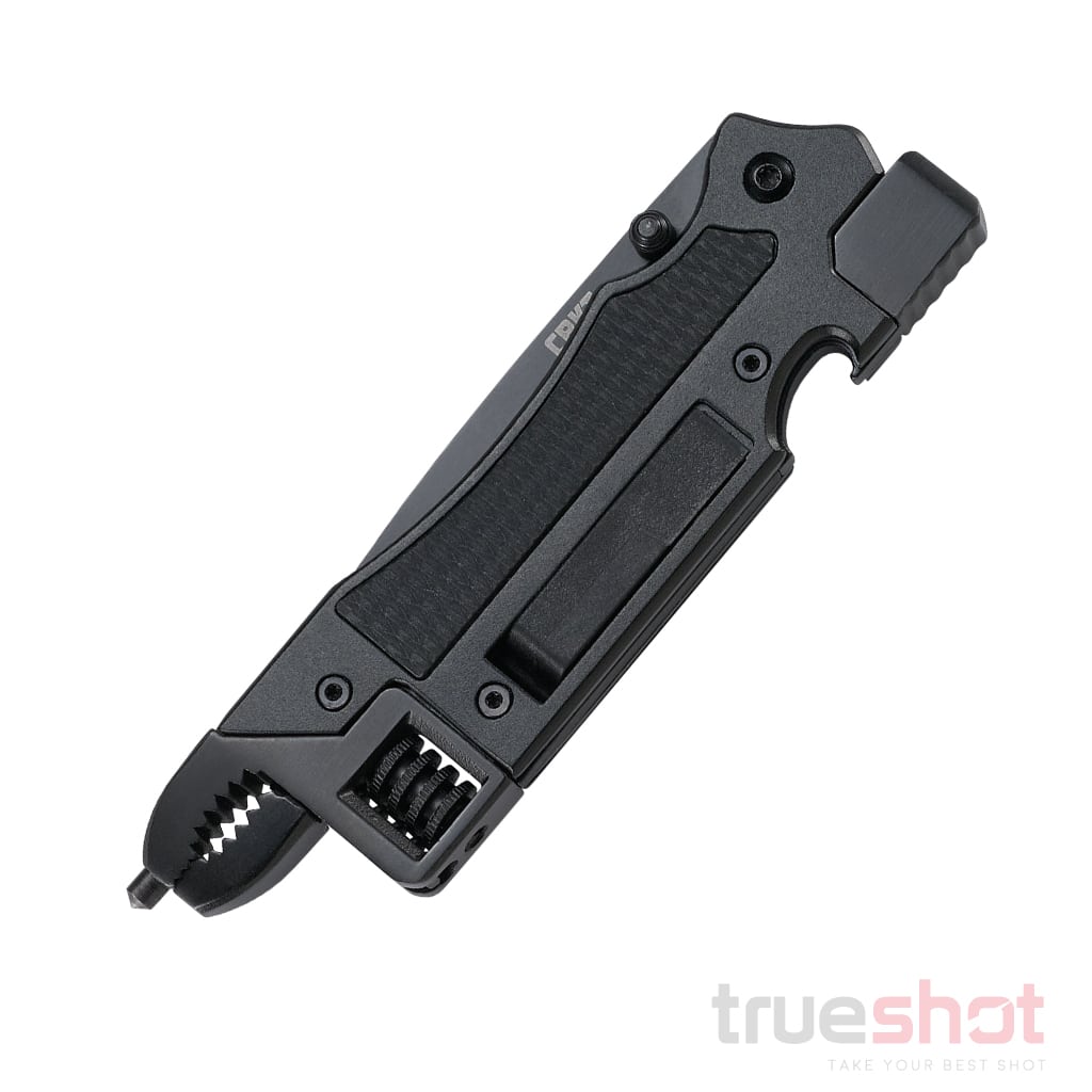 CRKT - Septimo Multi-Tool - Black - 6 tools - 4.84"