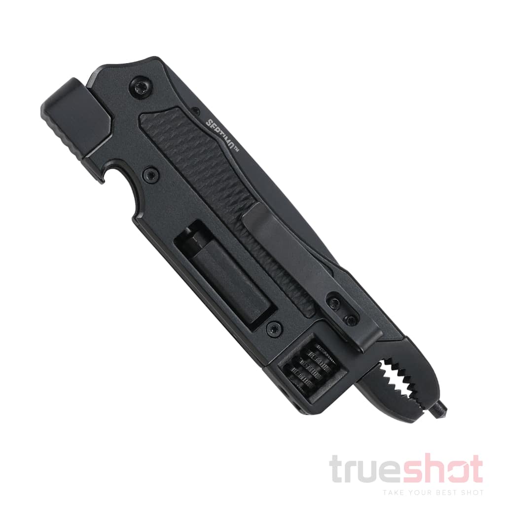 CRKT - Septimo Multi-Tool - Black - 6 tools - 4.84"