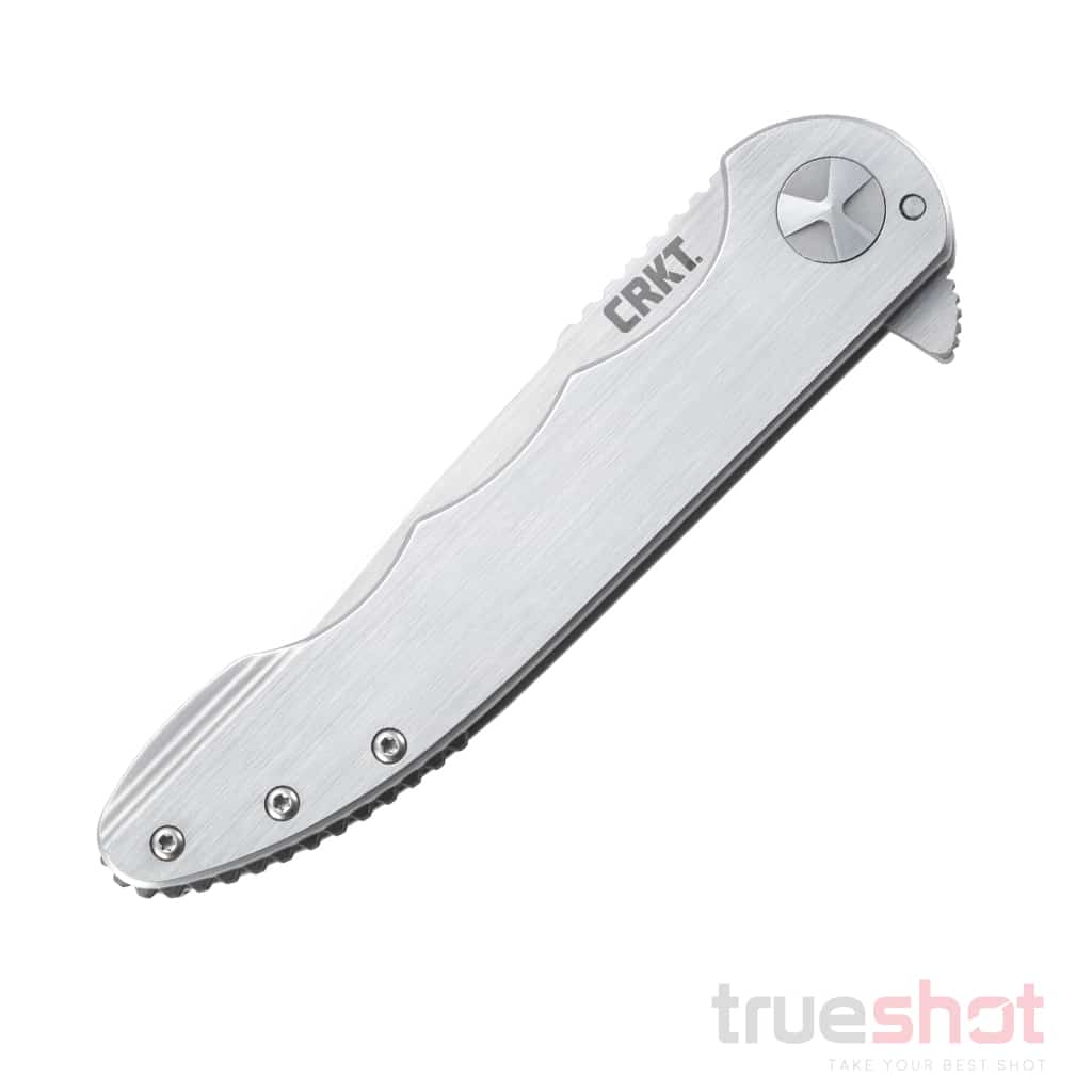 CRKT - Up & At 'Em - Gray - Stainless Steel - 8Cr13MoV - 3.62"