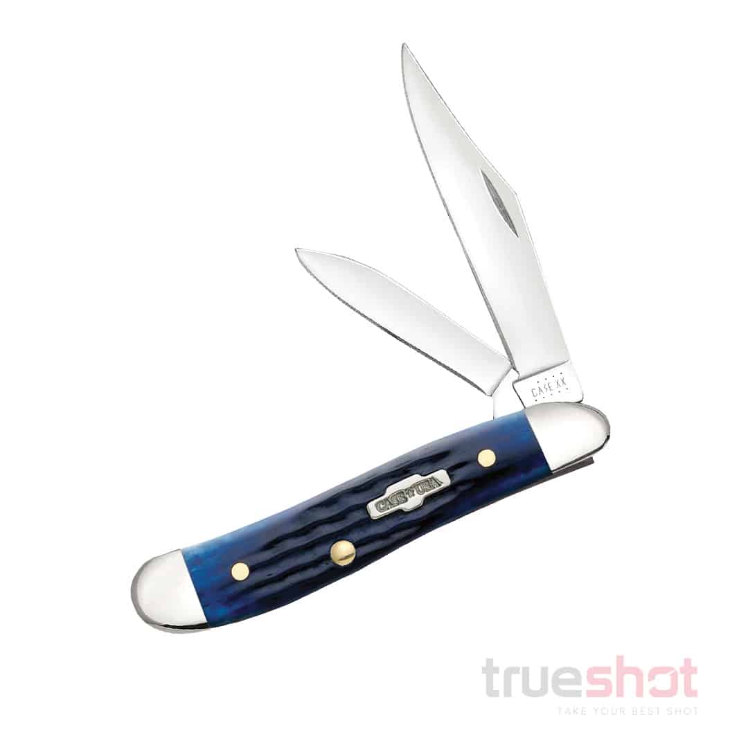 Case - Peanut Knife - 2.875" - Rogers Corn Cob - Blue Bone Jig (6220 SS) 02802