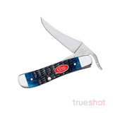 Case - Russlock Knife - 4.25" - Blue Bone (61953L SS) 7057