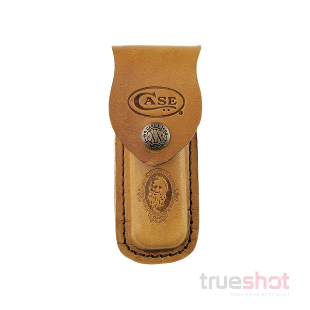Case Sheath, Leather, Medium Light Brown, Job Case