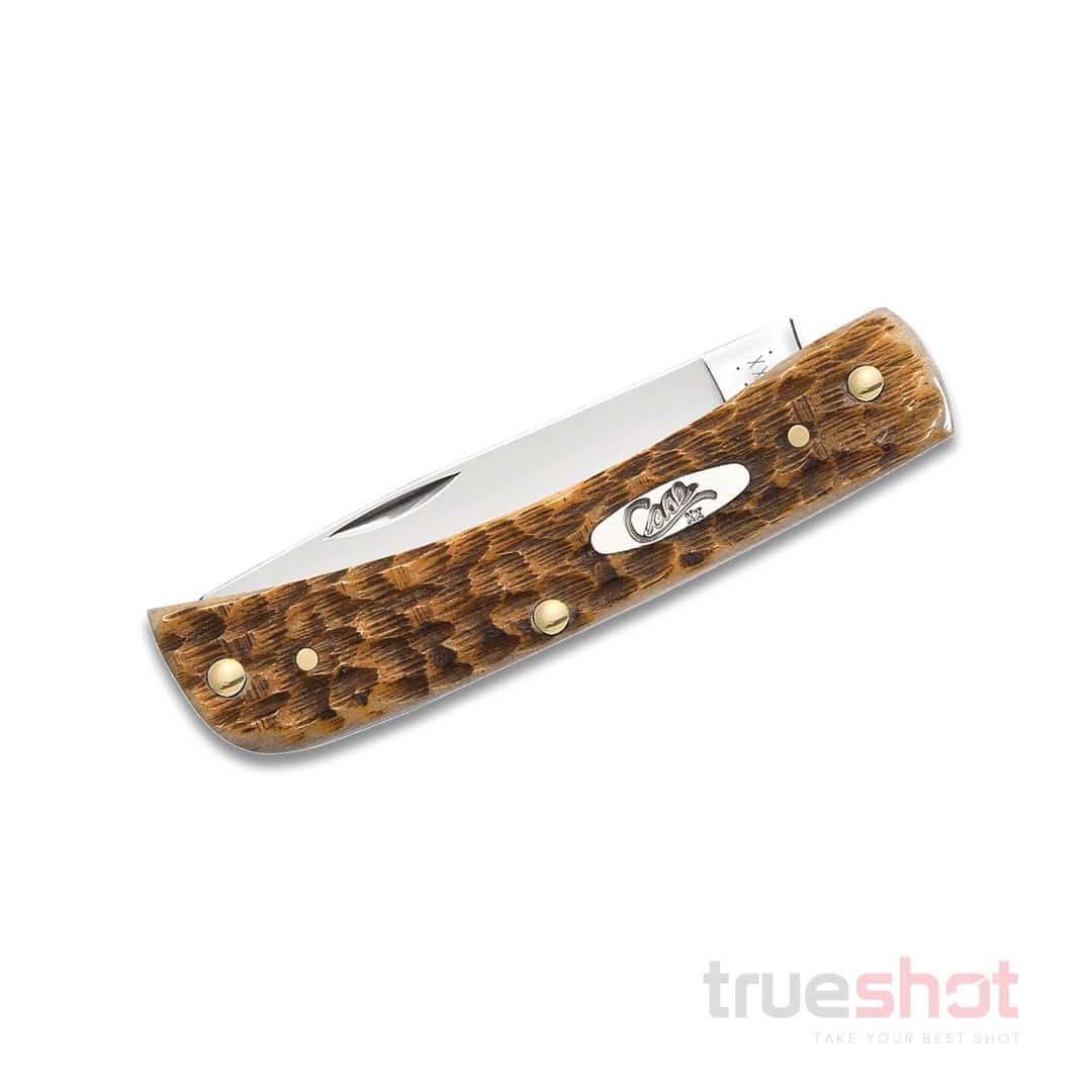 Case - Sodbuster Jr. - 3.625" - Jigged Brown Bone - (6137SS) 0245