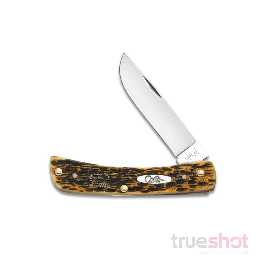 Case - Sodbuster Jr. - 3.625" - Jigged Brown Bone - (6137SS) 0245