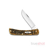 Case - Sodbuster Jr. - 3.625" - Jigged Brown Bone - (6137SS) 0245