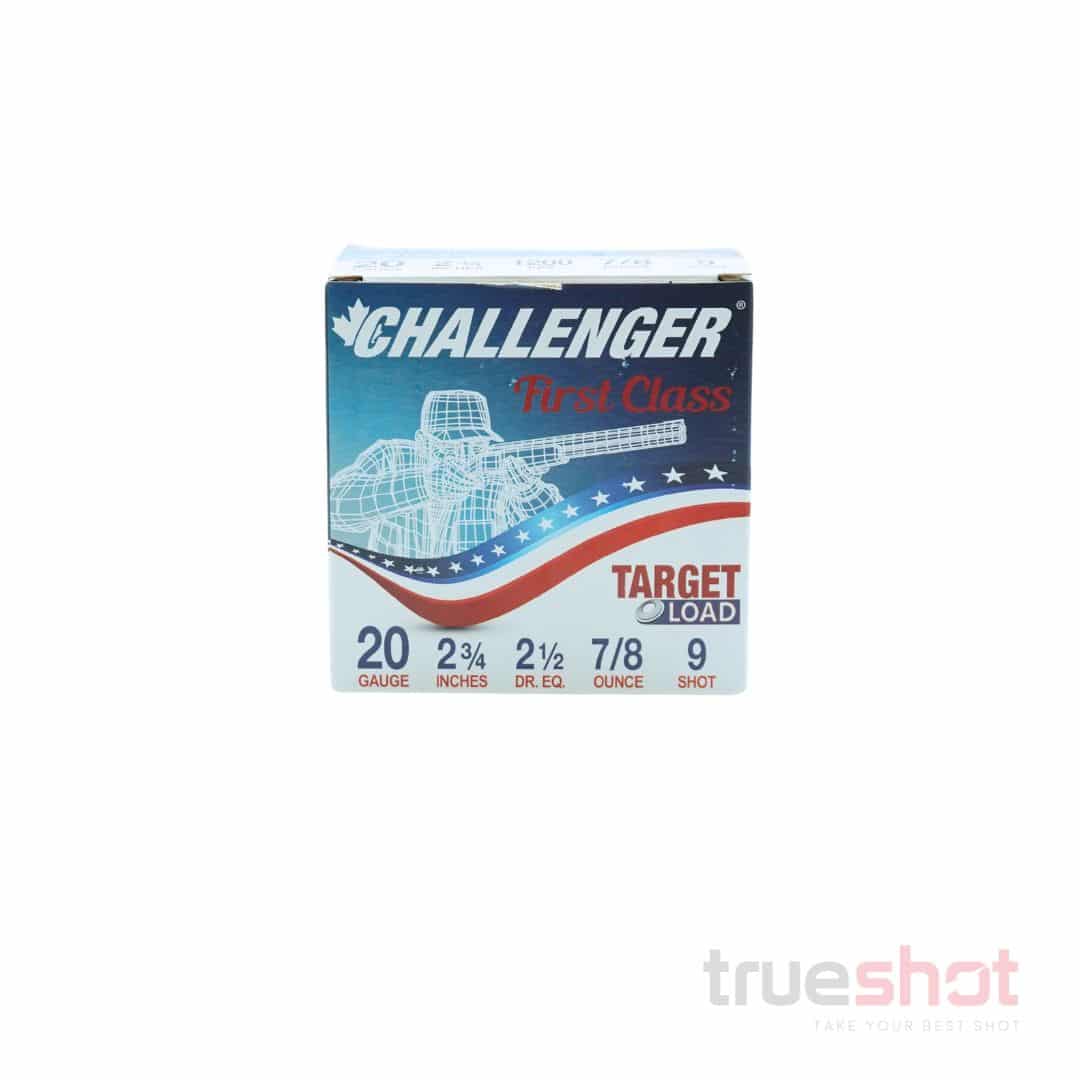 Challenger - First Class Target - 20 Gauge - #9 Shot - 2.75" - 7/8 oz - 1200 FPS