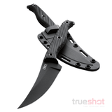 CRKT - Clever Girl Fixed Blade - Black - G-10 - SK-5 - 4.50"
