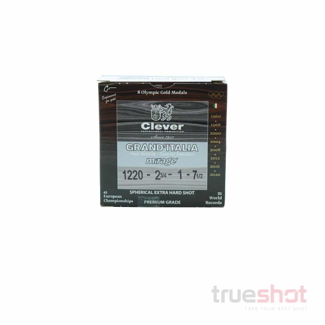 Clever - Mirage Grand Italia T3 - 12 Gauge - #7.5 Shot - 2.75" - 1 Oz. - 1220 FPS