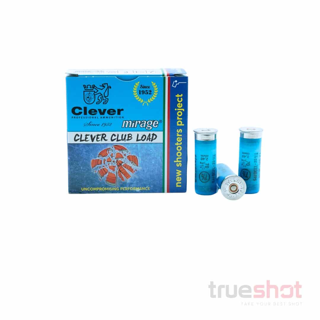 Clever - Mirage Super Target T1 - 12 Gauge - #7.5 Shot - 2.75" - 1-1/8 Oz. - 1200 FPS