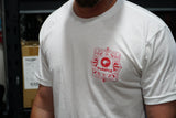Aguila x True Shot - Sugar Skull - White - T-Shirt