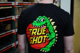 True Shot - Baby Godzilla Shirt - Black