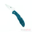 Spyderco Delica 4 Blue FRN