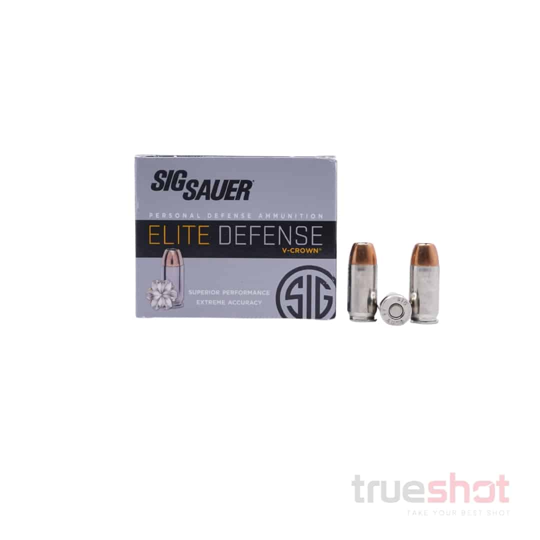 Sig Sauer - Elite Defense - 45 ACP - 185 Grain - V-Crown JHP