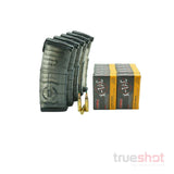BUNDLE DEAL: 5 Clear 30 Round ETS Gen 2 AR-15 Magazines and 200 Rounds of Ammo